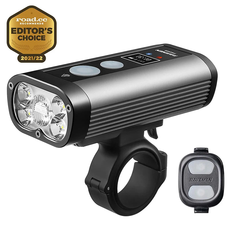 PR2400 900/2400 Lumen USB Rechargeable Headlight - Ravemen
